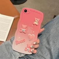 ราคา เคส OPPO A83 เคส OPPO A3s A31 A1K A33 A53 A5 2020 A83 เคสโทรศัพท์มือถือแบบนิ่ม tpu ลายการ์ตูนน่ารัก 3D สีชมพู ฟ้า ไล่โทนสี สําหรับ MMX (22366574865)
