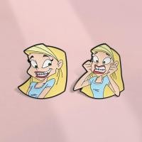 ราคา เข็มกลัดเคลือบคลาสสิก Ashley จากเรื่อง Recess ในธีมยุค 90s เพื่ออุปกรณ์เสริมกระเป๋าเป้และเสื้อผ้า (54657057546)