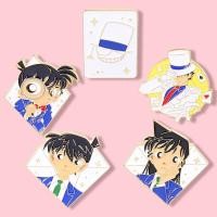 ราคา เข็มกลัด รูปการ์ตูนอนิเมะยอดนักสืบโคนัน โคนัน ของขวัญสําหรับเพื่อน (10296279226)