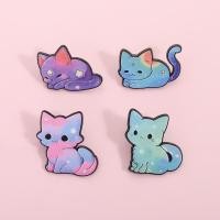 ราคา ป้ายโลหะลายการ์ตูนน่ารัก Dreamy Gradient Cat Lapel Pin ตกแต่งกระเป๋าเป้สะพายหลัง ของขวัญสำหรับเพื่อน (49302682568)