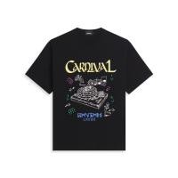 ราคา CARNIVAL CNVFW25T014BK RHYTHM T SHIRT BLACK (57507682626)