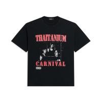 ราคา CARNIVAL CNVXTTNT002BK THAITANIUM R A S TEE BLACK (53655379803)