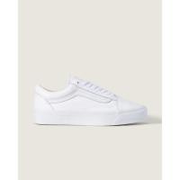 ราคา VANS VN000CQDWWW OLD SKOOL LX LEATHER WHITE WHITE (44854792177)