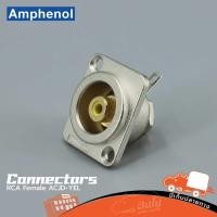 ราคา RCA Connectors Female ACJD YEL Amphenol ของแท้ ราคาถูก ส่งไว ใบกำกับภาษีทักเเชทได้เลยค่ะ ฮิปโป ออดิโอ Hippo Audio (19409482379)