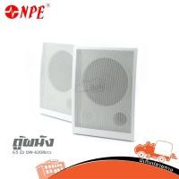 ราคา ตู้ผนัง NPE 6 5 นิ้วOW 620 สีขาว 120Hz 15KHz ของแท้ ส่งไว 1คู่ HIPPO AUDIO (10148131141)