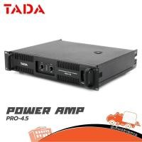 ราคา เพาเวอร์แอมคลาส D TADA PRO 4 5 กำลังขับ 900w x 2 ที่ 4ohm Stereo ขนาด 2U แอมป์ขยาย Hippo Audio (4945258137)