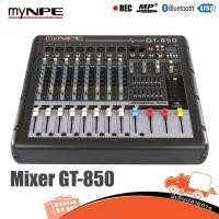 ราคา เพาเวอร์มิกเซอร์ myNPE รุ่น GT 850 8mono กำลังขับ500W X2 สั่ง1เครื่องต่อ1คำสั่งซื้อ Hippo Audio (7252915457)
