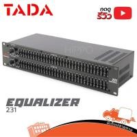 ราคา TADA CE 231 เครื่องปรับแต่งเสียง อีคิว Dual Channel 31Band 2ชั้น ขนาด 2U ฮิปโป ออดิโอ Hippo Audio (7745577061)
