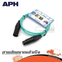 ราคา สายสัญญาณสำเร็จ APH XLR XLR 1M ITA E1 01 GRE สีเขียว ของแท้ ส่งไว ใบกำกับภาษีทักเเชทได้เลยค่ะ ฮิปโป ออดิโอ Hippo A (22720502100)