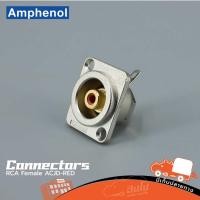 ราคา RCA Connectors Female ACJD RED Amphenol ของแท้ ราคาถูก ส่งไว ใบกำกับภาษีทักเเชทได้เลยค่ะ ฮิปโป ออดิโอ Hippo Audio (20909441749)