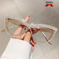 ราคา แว่นสายตายาว JAROV แบบวินเทจ Rhinestone ทรงสี่เหลี่ยม น้ำหนักเบาที่สวมใส่ง่ายสำหรับผู้หญิง (46503552833)