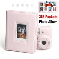 ราคา JAROV 3 นิ้วภาพเก็บ 288 กระเป๋าแสตมป์ Instant Camera Photo Album Cinema Tickets ความจุขนาดใหญ่ PU หนังการ์ดสําหรับ Fujifilm Instax Mini 12 11 9 (48958486573)