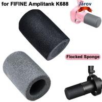 ราคา JAROV 1pcs Mic Windscreen Cover Flocked Sponge Foam Replacement Microphone Cover Audio Enhancement Windproof Pop Filter Cover สําหรับ FIFINE Amplitank K688 สตูดิโอการบันทึก (55708510732)
