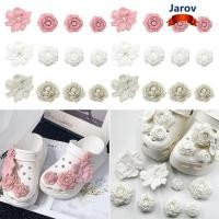ราคา JAROV 8 ชิ้น สำหรับรองเท้าชายหาด DIY ตกแต่ง และแฟชั่นคลิปหัวเข็มขัด แบบ perforated ที่ถอดได้ (55409370863)