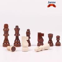 ราคา หมากรุกไม้ JAROV ชิ้นหมากรุกเท่านั้น ไม่มีหมากรุกไม้กระดาน เกมหมากรุก พาย 32 เกม (54608457307)