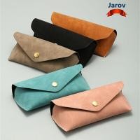 ราคา กล่องใส่แว่นกันแดด จากัวร์ กระเป๋าใส่แว่นตาสีทึบหนังนุ่มแฟชั่นพับ ได้ แว่นตาป้องกัน (53806995737)
