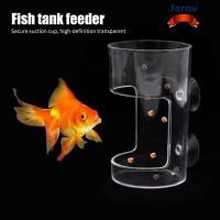 ราคา JAROV Aquarium Feeders แหวน คงที่ จุดโปร่งใสปลา Feeder ถาด อะคริลิคดูดถ้วยทนทานลอยถาดอาหาร Feeder สําหรับกุ้งปลาเด็ก (55008496805)