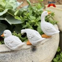 ราคา JAROV เครื่องประดับเป็ดน้อย 3 ชิ้น ตกแต่งเดสก์ท็อปชุดสามชิ้นตกแต่งเครื่องปั้นดินเผา ตุ๊กตาเป็ดแฟชั่นของขวัญให้วันเกิดตกแต่งสวนบ้าน (54808727492)