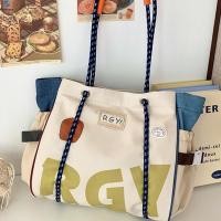 ราคา กระเป๋าถือ tote สไตล์สาวๆ พิมพ์ลายตัวหนังสือ ทำจาก polyester ทนทานและเบาสำหรับใช้งานทุกวัน (45107663288)