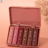 ราคา Non Stick Cup Matte Lipstick Set High Shine Glossy Lipstick for School Suit Dress Matching (46159142158)