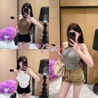 ราคา Cilset พร้อมส่ง เสื้อกล้ามเสริมฟองน้ำ สไตล์เกาหลี สไตล์เรียบหรูดูแพง ใส่ง่าย FY991 (50801929649)