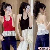 ราคา Cilset พร้อมส่ง เสื้อคล้องคอ มีฟองน้ำในตัว แฟชั่น สีพื้น เซ็กซี่ เว้าหลัง ผ้าใส่สบาย ส่งไวจากไทย FY9082 (29987879966)