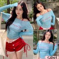 ราคา Cilset พร้อมส่ง เสื้อแขนยาวซีทรู สายเดี่ยวบรา สีสดใส ใส่สบายซับเมอร์ สายเดี่ยว วินเทจ เซ็กซี่ U201 FY756 (27932849720)