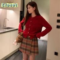 ราคา Cilset พร้อมในสต็อก ผู้หญิงเ เสื้อไหมพรมแขนยาว คอกบมน่ารักคิคุ กันหนาวสีพาสเทล Z046 (26362617758)