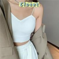 ราคา Closet เสื้อผ้าผู้หญิง FY4219 เสื้อสายเดี่ยวไหมพรม มีฟองน้ำ ดีเทลโชว์หลังสายคาดสุดเซ็กซี่ (24280882279)