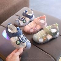 ราคา รองเท้าแตะเด็กชายฤดูร้อน ออกแบบใหม่ ส่องแสง ขนาดเหมาะสำหรับเด็กเล็กและทารก (50557237294)