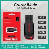 ราคา สินค้าส่งเสริมการขาย SanDisk แฟลชไดรฟ์ 16GB 32GB 64GB 128GB สีดำแดง กะทัดรัดพกพาสะดวก ดีไซน์ทันสมัย มีการเข้ารหัสความปล (52357358615)