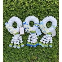 ราคา พวงมาลัย พวงมาลัยไหว้พระ พวงมาลัยลวดกำมะหยี่ (42153504009)