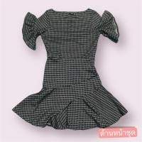 ราคา เดรสสั้น เดรสเข้ารูป เดรส แบรนด์ Mango size xs (25779663644)