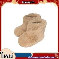 ราคา รองเท้าบู๊ตหิมะสไตล์ สำหรับเด็กผู้หญิง รองเท้าบู๊ตขนฟู รองเท้าบู๊ตข้อเท้าบุขนอุ่นๆ สำหรับเด็กผู้หญิงอายุ 1 12 ปี (57858225881)