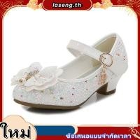 ราคา Shoe1513 รองเท้าคัชชูเด็กเล็ก รองเท้าคัชชูเด็กโต ติดเพขร โบว์ ความยาววัดจากพื้นภายใน ให้ใช้ความยาวเท้า 0 5 เท้าอูม (55708848911)