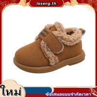 ราคา ชายหญิง Birkenstock Elegant เด็กรองเท้าแบน Suede สําหรับฤดูหนาว 2024 เด็กใหม่รองเท้าความร้อนลื่น Hook loop (55050952384)
