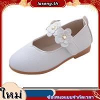 ราคา รองเท้าหนังเด็กผู้หญิงเกาหลีเด็กวัยหัดเดินดอกไม้รองเท้าเจ้าหญิง (53809217555)