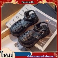 ราคา Baotou รองเท้าแตะหนังนิ่ม สไตล์โรมัน แฟชั่นฤดูร้อน สําหรับเด็กผู้หญิง 2023 (51508540471)