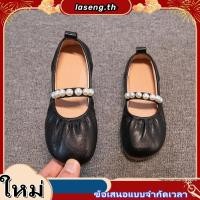ราคา รองเท้าคัทชูเด็กผู้หญิง ติดไข่มุก รุ่น X118 (48858565989)