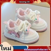 ราคา JUSTSL 2025 รองเท้าลำลองสำหรับเด็กผู้หญิงรองเท้าการ์ตูนน่ารักแฟชั่นเด็กรองเท้าผ้าใบสูง (48157321371)