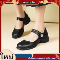 ราคา รองเท้านักเรียนหญิง Catcha หนังดำ เบอร์ 30 42 (42779676710)