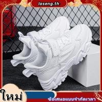 ราคา รองเท้าเด็กผู้ชาย สายตีนตุ๊กแก หนังสีขาว รองเท้าผ้าใบเด็กโต เด็กผู้หญิง แฟชั่น น้ำหนักเบา ระบายอากาศ กันลื่น (29220674234)