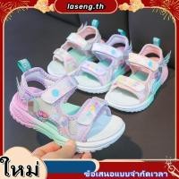 ราคา SUGE รองเท้าเจ้าหญิงเอลซ่า แฟชั่นป้องกันการลื่นไถล รองเท้ารัดส้นเด็กผู้หญิง สําหรับเด็กผู้หญิง (27321727520)