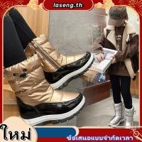 ราคา รองเท้าบูทลุยหิมะสำหรับเด็กในสต็อกรองเท้าสกีสำหรับเดินทางกลางแจ้งเด็กชายรองเท้าผ้าฝ้ายที่อบอุ่นรองเท้าลุยหิมะสำหรับเด็กรองเท้าผ้าฝ้ายสำหรับเด็กผู้ชายรองเท้าฤดูหนาวที่อบอุ่นบุขนกำมะหยี่สำหรับเด็กวัยกลา