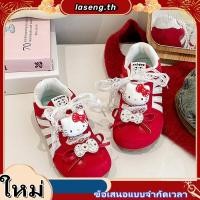 ราคา น่ารัก Hello Kitty สาวรองเท้าผ้าใบโรงเรียนหวาน Bowknot เด็ก Causal กีฬารองเท้าวิ่งด้านล่างนุ่มอเนกประสงค์เด็กแฟชั่นรองเท้าผ้าใบ (46258004543)