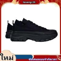 ราคา รองเท้านักเรียนหญิงรองเท้าผ้าใบผูกเชือกลําลองสีดําธรรมดาเกาหลีแจมิน 141 รองเท้านักเรียนผู้หญิง (46158864317)