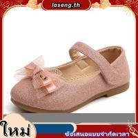 ราคา รองเท้าบัลเล่ต์ ส้นเตี้ย ประดับโบว์ ลูกไม้ สไตล์เจ้าหญิง สําหรับเด็กผู้หญิง (50609457770)