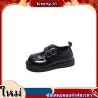 ราคา รองเท้าหนัง พื้นนิ่ม กันลื่น สีพื้น สไตล์เกาหลี สําหรับเด็กผู้หญิง (40480329576)