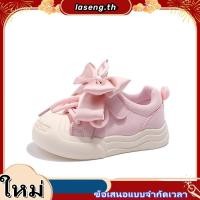 ราคา LUCK Kids รองเท้าผ้าใบเด็กผู้หญิง สไตล์เจ้าหญิง สีขาวบริสุทธิ์ กันลื่นและป้องกันการเตะ ผ้าใบ ฤดูใบไม้ผลิและฤดูใบไม้ร่วง (43230359494)