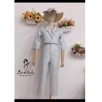 ราคา ชุดเซ็ทผ้าทอขายาว ป้าย VIP exclusive Size XL (25731296461)